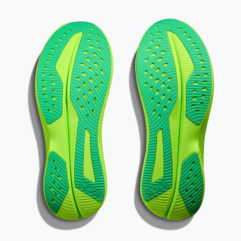 Herren Laufschuhe HOKA Mach 6 weiß/neon lime 7