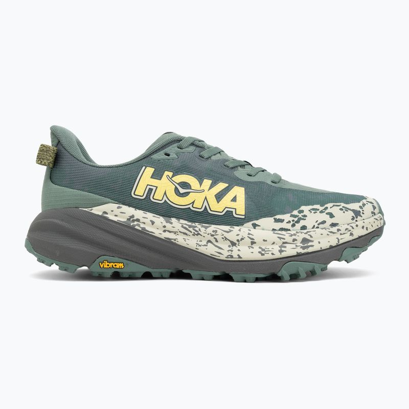 HOKA Speedgoat 6 Herren Laufschuhe fern/asphalt grau 2