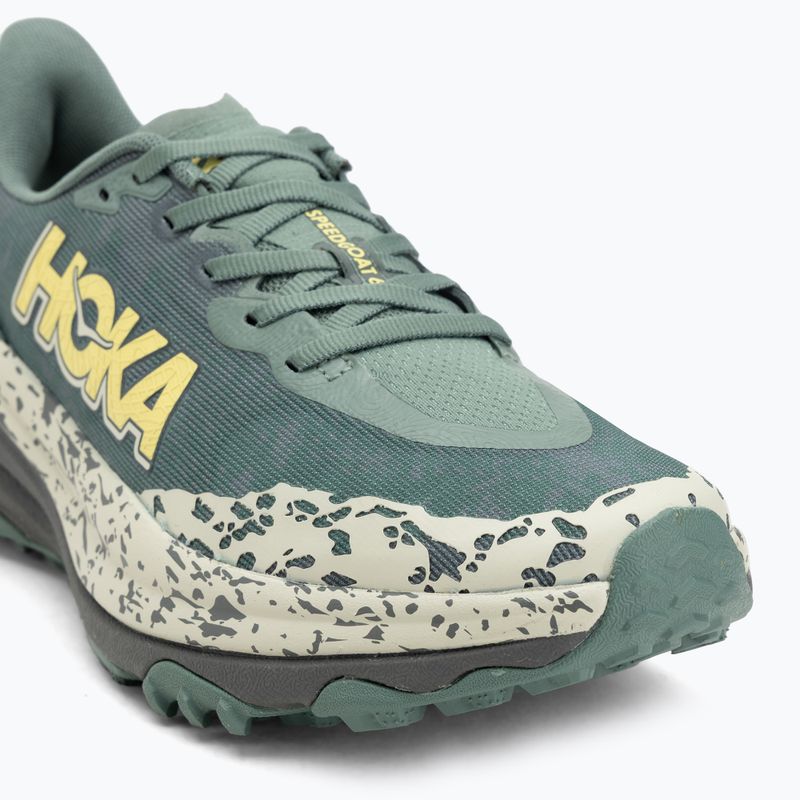 HOKA Speedgoat 6 Herren Laufschuhe fern/asphalt grau 7