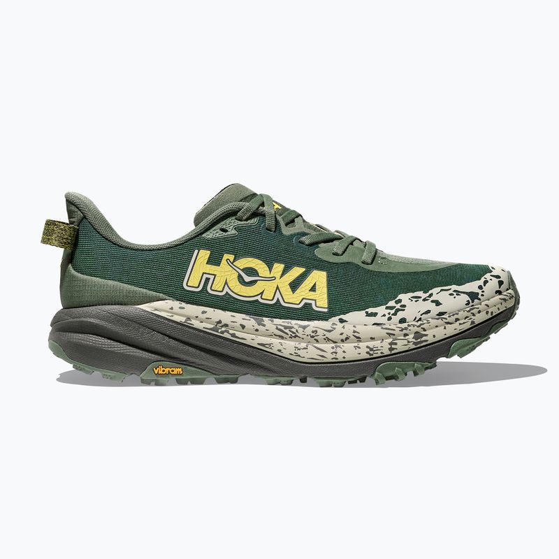 HOKA Speedgoat 6 Herren Laufschuhe fern/asphalt grau 9