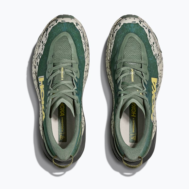 HOKA Speedgoat 6 Herren Laufschuhe fern/asphalt grau 15