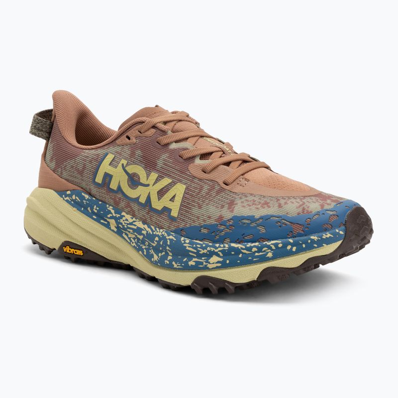 HOKA Speedgoat 6 Herren Laufschuhe Ahorn/Kardamom