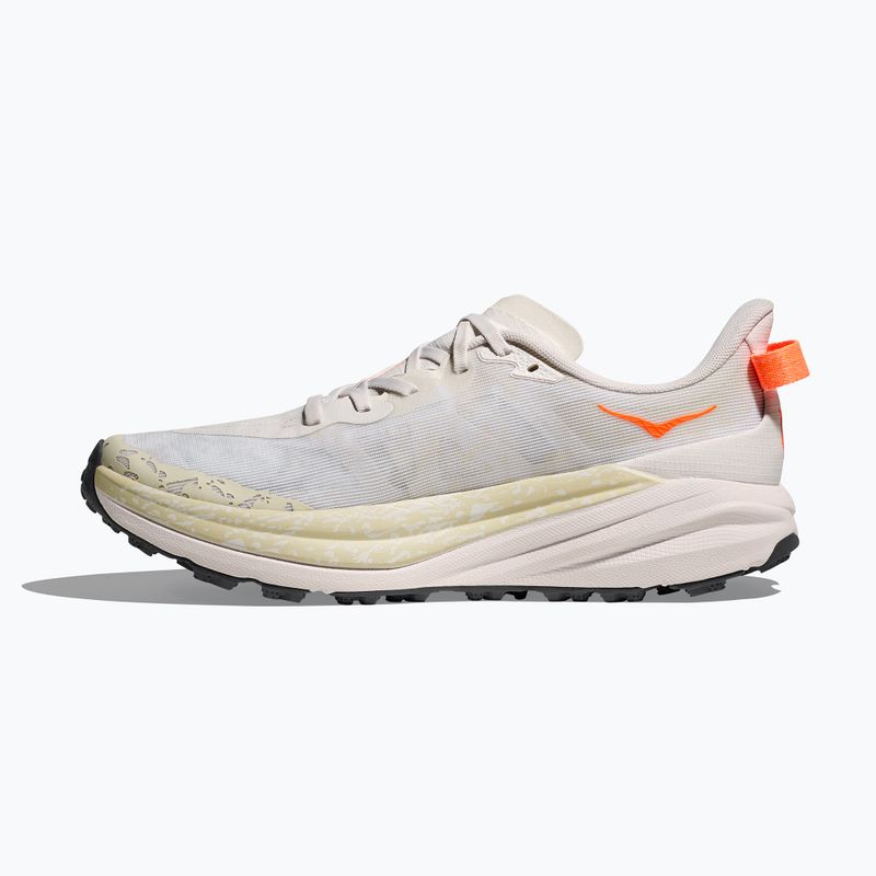 HOKA Speedgoat 6 Herren Laufschuhe weiß/neon tangerine 3