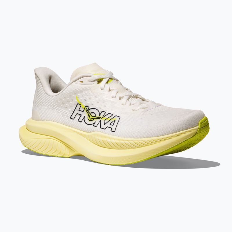 Damen Laufschuhe HOKA Mach 6 weiß/neon hoka citrus