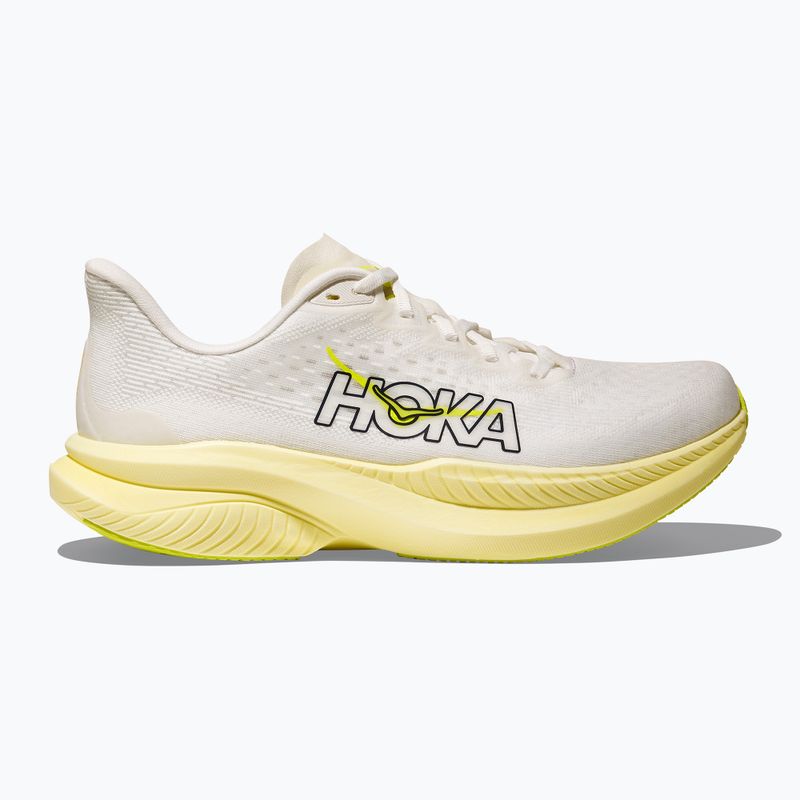 Damen Laufschuhe HOKA Mach 6 weiß/neon hoka citrus 2