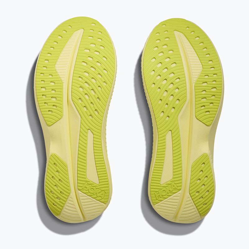 Damen Laufschuhe HOKA Mach 6 weiß/neon hoka citrus 7