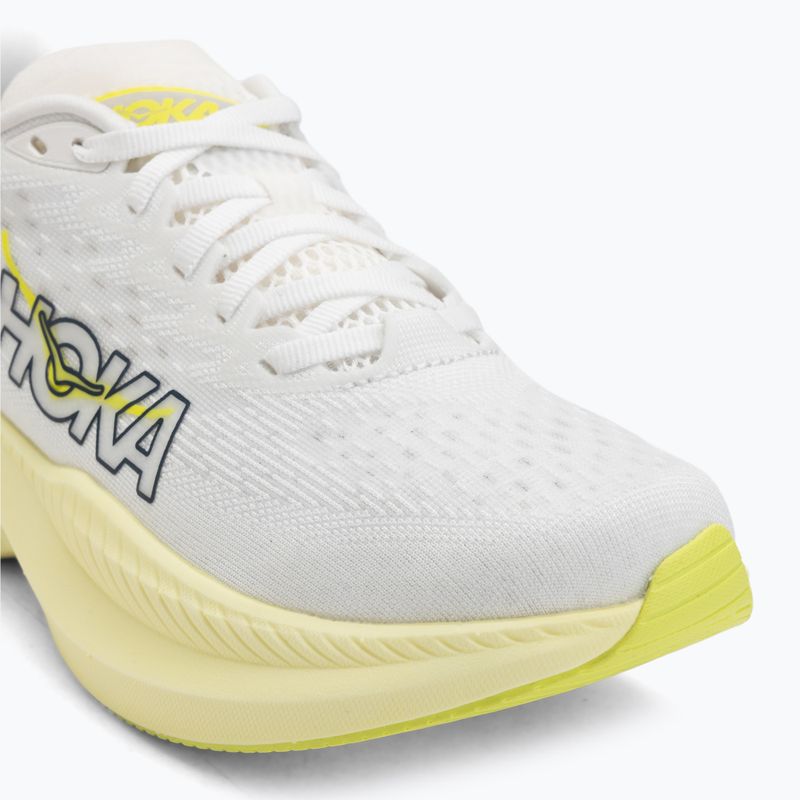 Damen Laufschuhe HOKA Mach 6 weiß/neon hoka citrus 7