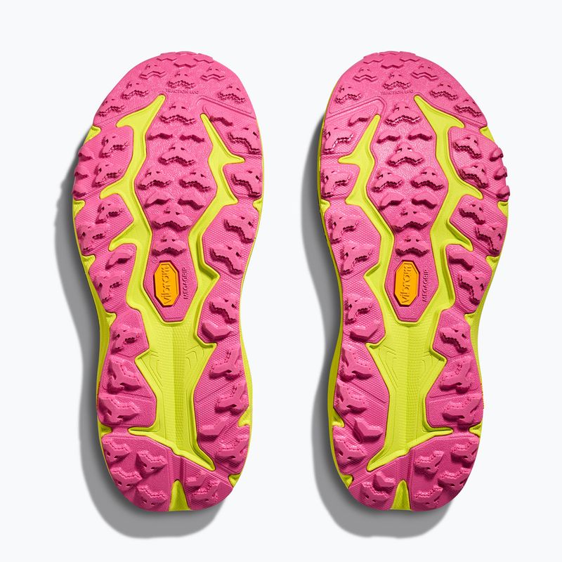 Damen-Laufschuhe HOKA Speedgoat 6 schwarz/neonrosa 7
