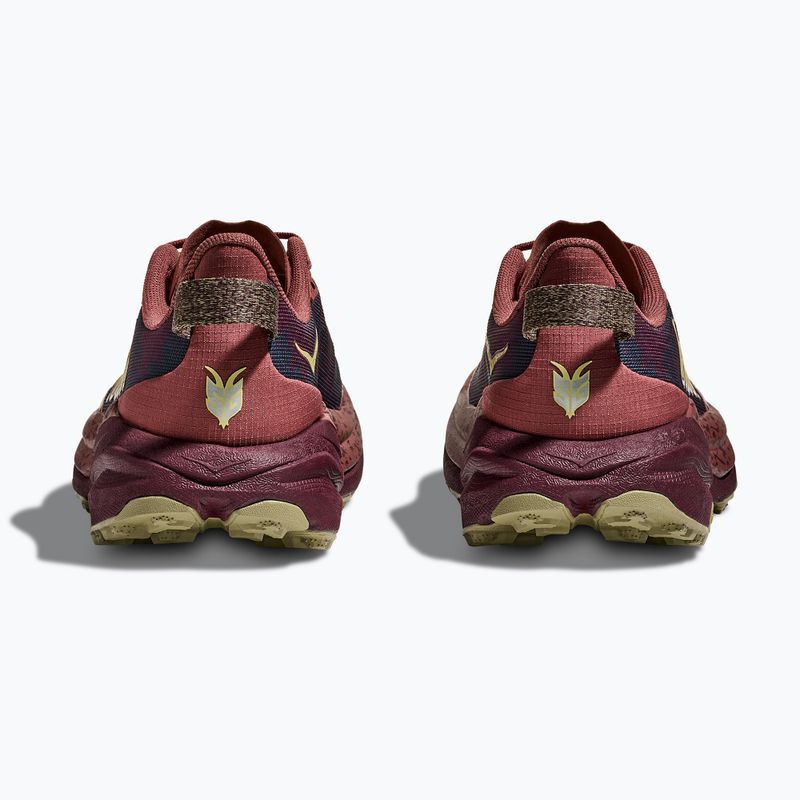 Damen-Laufschuhe HOKA Speedgoat 6 rouge/schwarze Kirsche 6