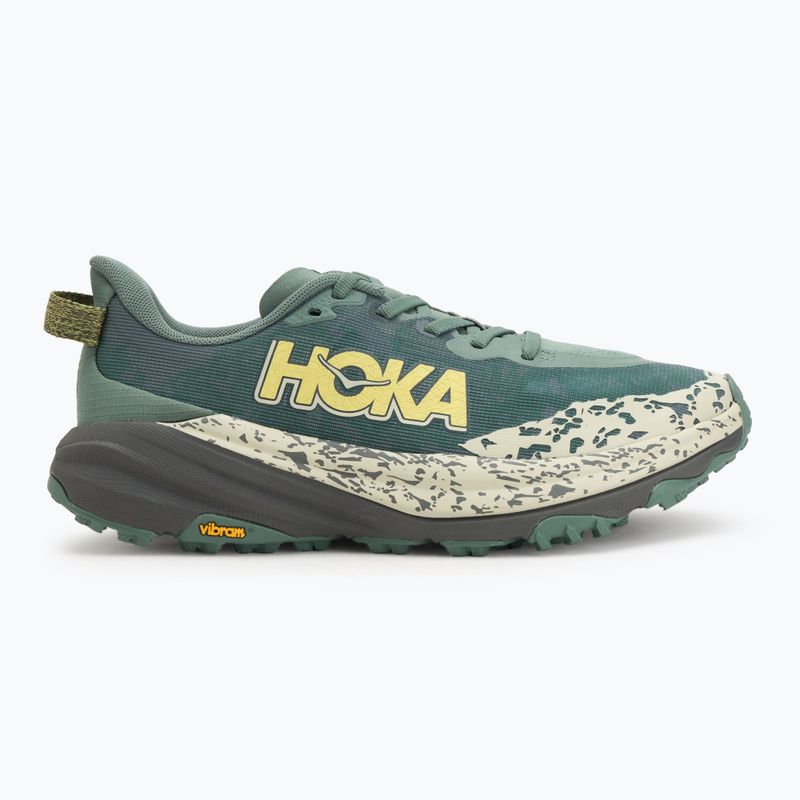 HOKA Speedgoat 6 Wide Herren Laufschuhe Farn/Asphaltgrau 2