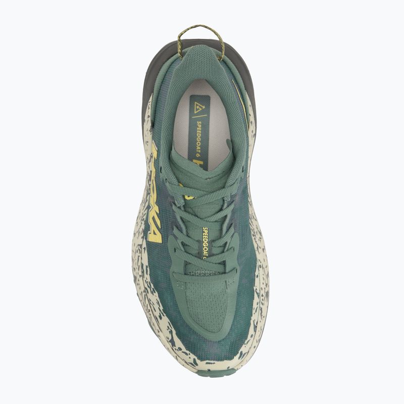 HOKA Speedgoat 6 Wide Herren Laufschuhe Farn/Asphaltgrau 5