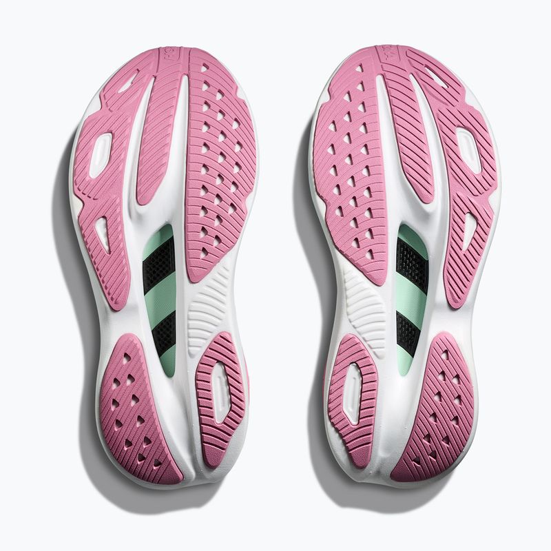 Damen-Laufschuhe HOKA Skyward X Jadeit/getrocknete Rose 14