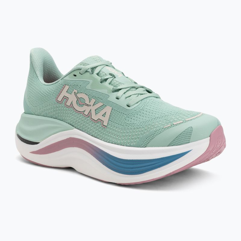 Damen-Laufschuhe HOKA Skyward X Jadeit/getrocknete Rose