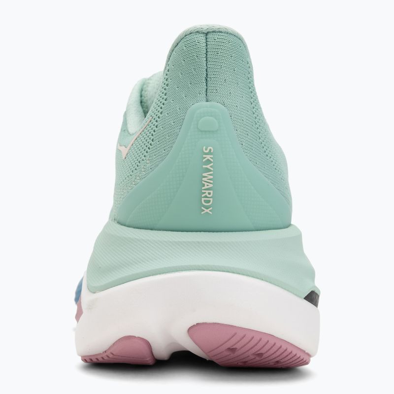Damen-Laufschuhe HOKA Skyward X Jadeit/getrocknete Rose 6