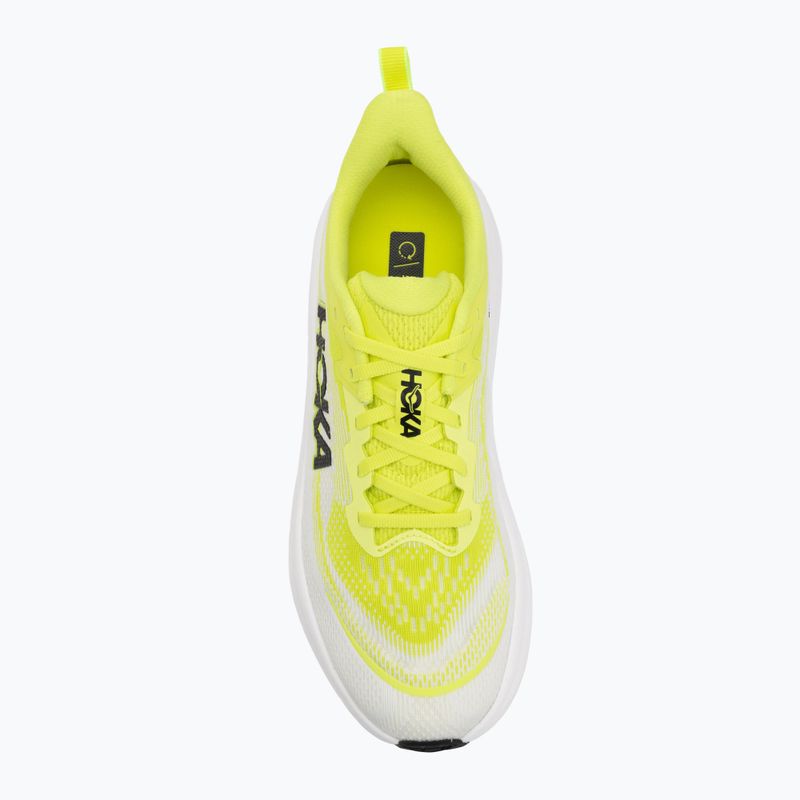 HOKA Skyflow Herren Laufschuhe neon hoka citrus/neon weiß 5