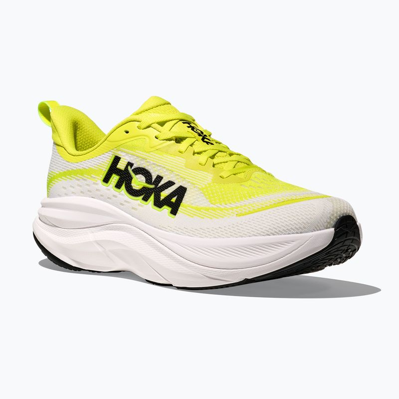 HOKA Skyflow Herren Laufschuhe neon hoka citrus/neon weiß