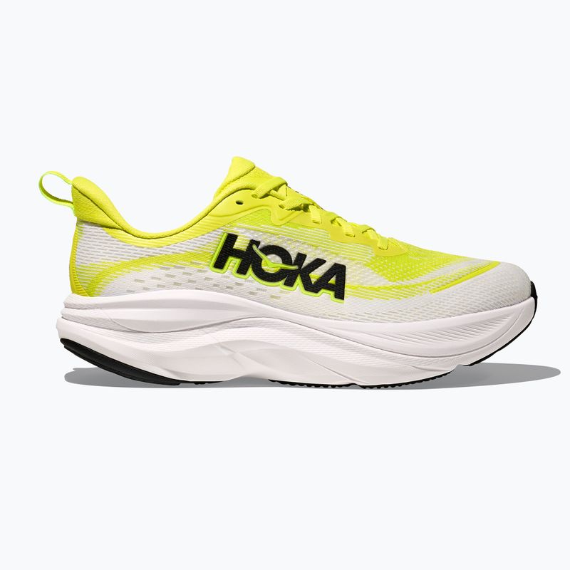 HOKA Skyflow Herren Laufschuhe neon hoka citrus/neon weiß 2