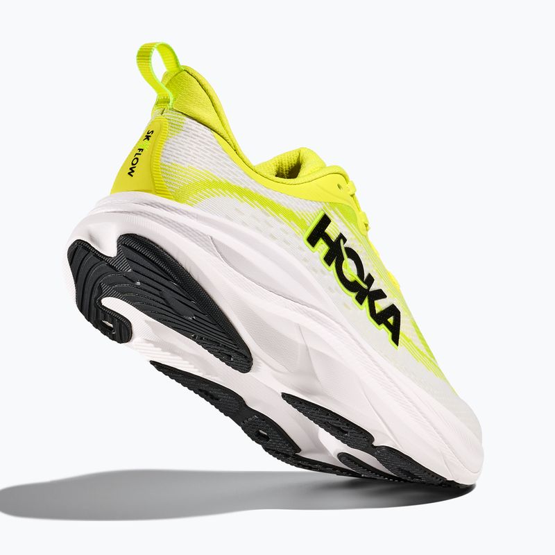 HOKA Skyflow Herren Laufschuhe neon hoka citrus/neon weiß 5