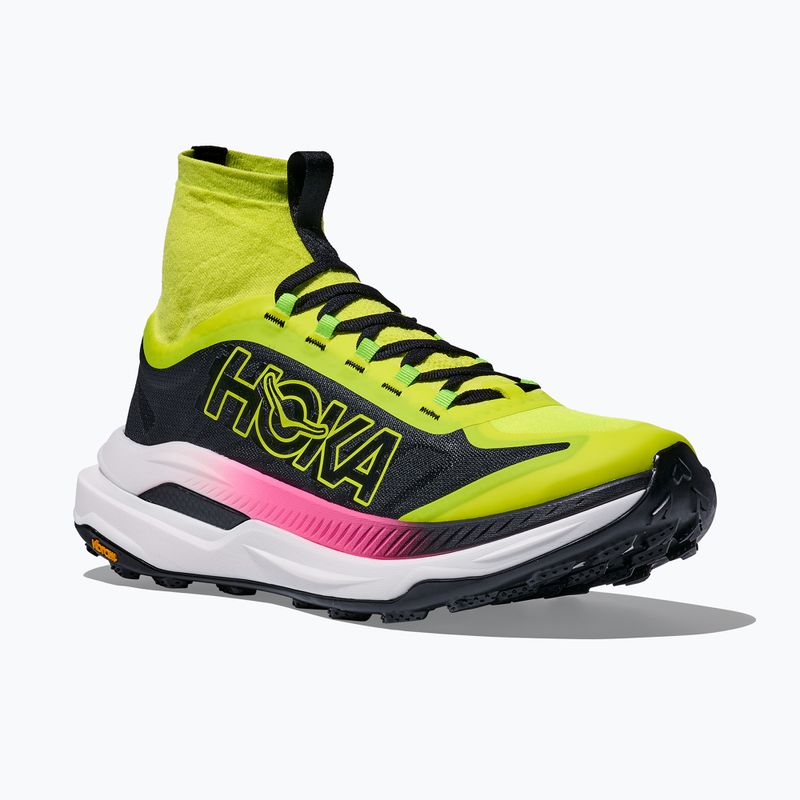 HOKA Tecton X 3 Herren Laufschuhe neon hoka citrus/schwarz