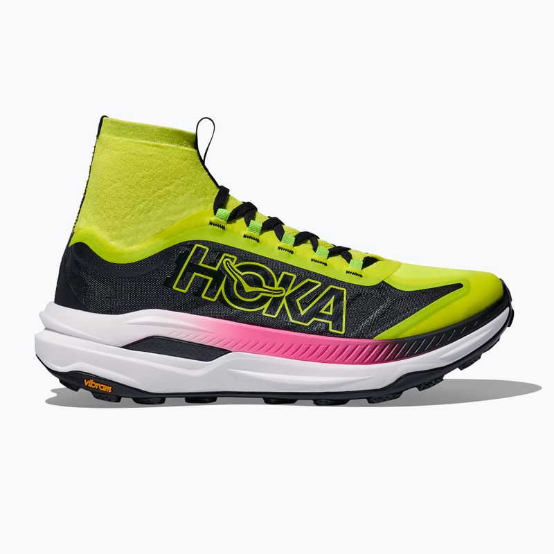 HOKA Tecton X 3 Herren Laufschuhe neon hoka citrus/schwarz 2