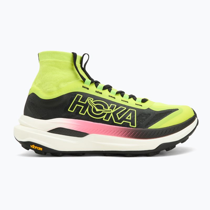 HOKA Tecton X 3 Herren Laufschuhe neon hoka citrus/schwarz 2