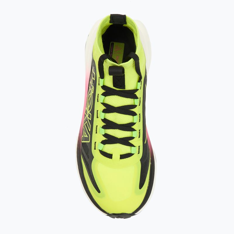 HOKA Tecton X 3 Herren Laufschuhe neon hoka citrus/schwarz 5