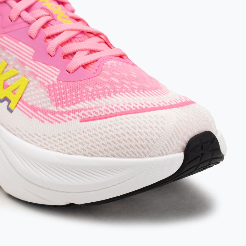 Damen-Laufschuhe HOKA Skyflow neon rose/neon hoka citrus 7
