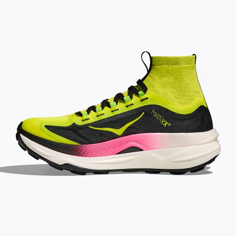 Damen-Laufschuhe HOKA Tecton X 3 neon hoka citrus/schwarz 3