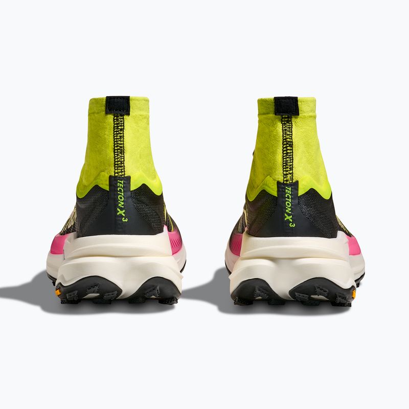 Damen-Laufschuhe HOKA Tecton X 3 neon hoka citrus/schwarz 6