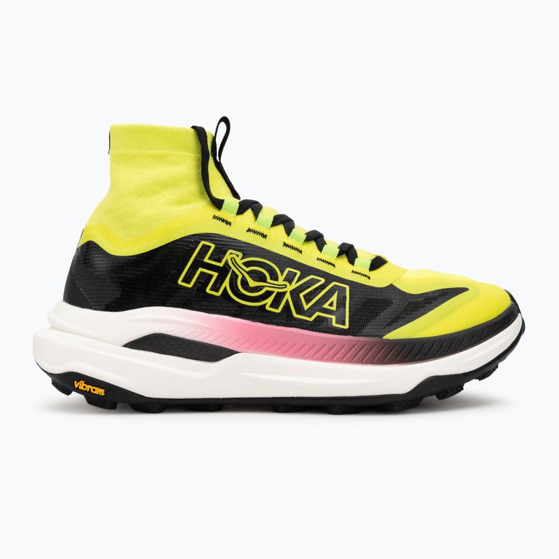Damen-Laufschuhe HOKA Tecton X 3 neon hoka citrus/schwarz 2