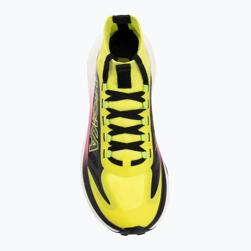 Damen-Laufschuhe HOKA Tecton X 3 neon hoka citrus/schwarz 5