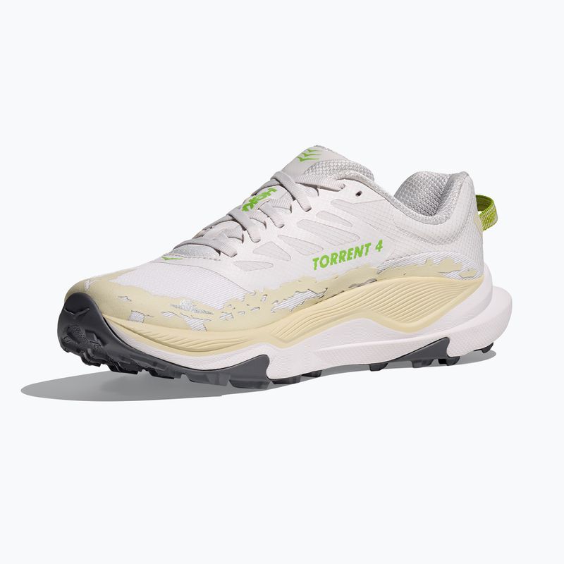 HOKA Torrent 4 Herren Laufschuhe weiß/neon night 4