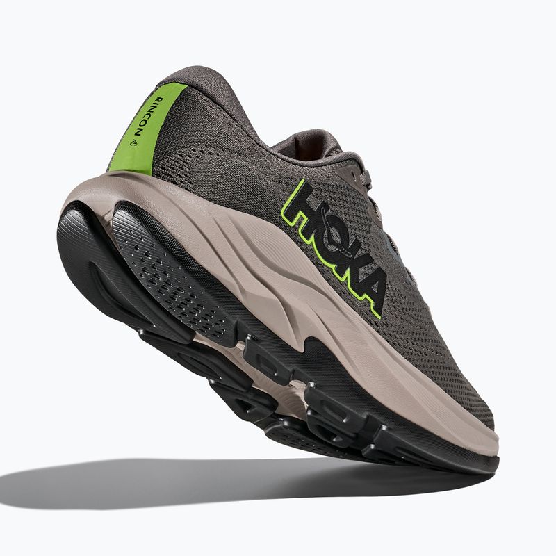 HOKA Rincon 4 Herren Laufschuhe hoka asphalt grau/schotter 5