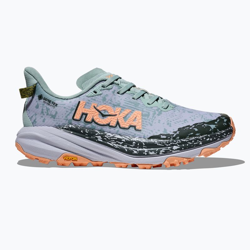 Damen-Laufschuhe HOKA Speedgoat 6 GTX jade/aschgrau 2