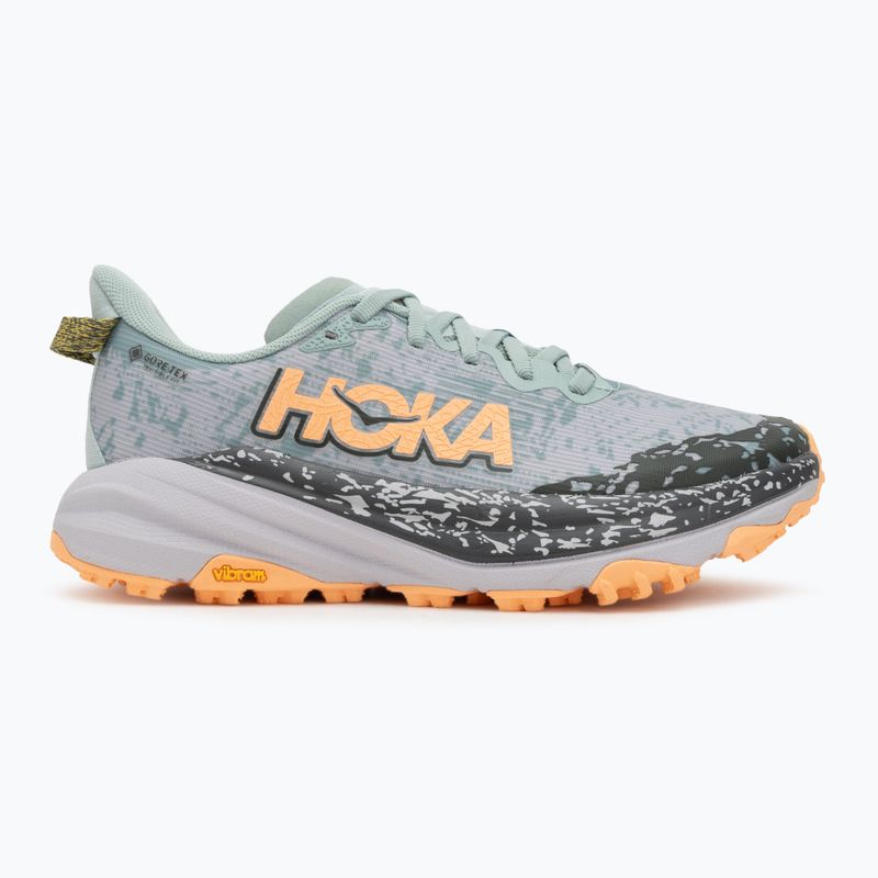 Damen-Laufschuhe HOKA Speedgoat 6 GTX jade/aschgrau 2