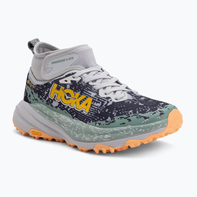 Damen-Laufschuhe HOKA Speedgoat 6 MID GTX asteroid/cosmic grey