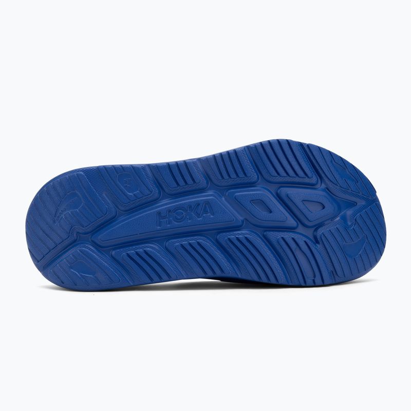 HOKA Ora Athletic Slide Pantoletten ultramarin/himmelblau 4