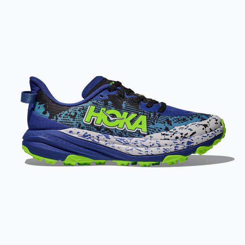 Kinder-Laufschuhe HOKA Speedgoat 6 night sky/neon lime 2