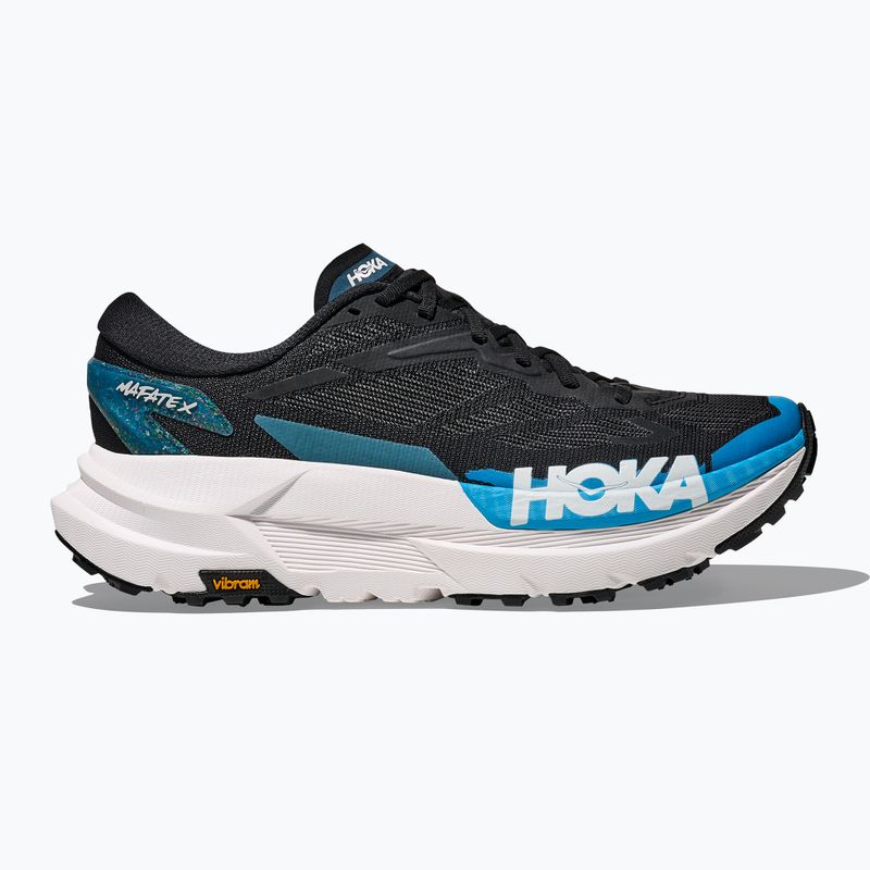 Herren-Laufschuhe Hoka Mafate X schwarz/skyward blau 2