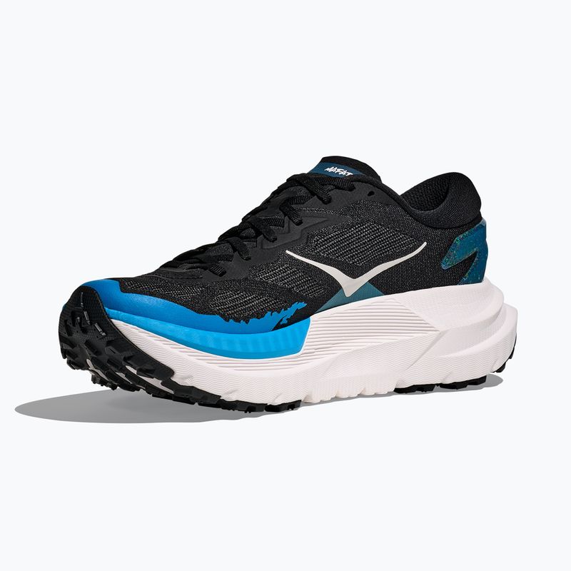 Herren-Laufschuhe Hoka Mafate X schwarz/skyward blau 4