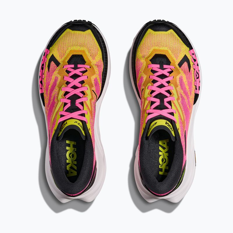 Herren-Laufschuhe Hoka Mafate X neon hoka citrus/neon rose 8