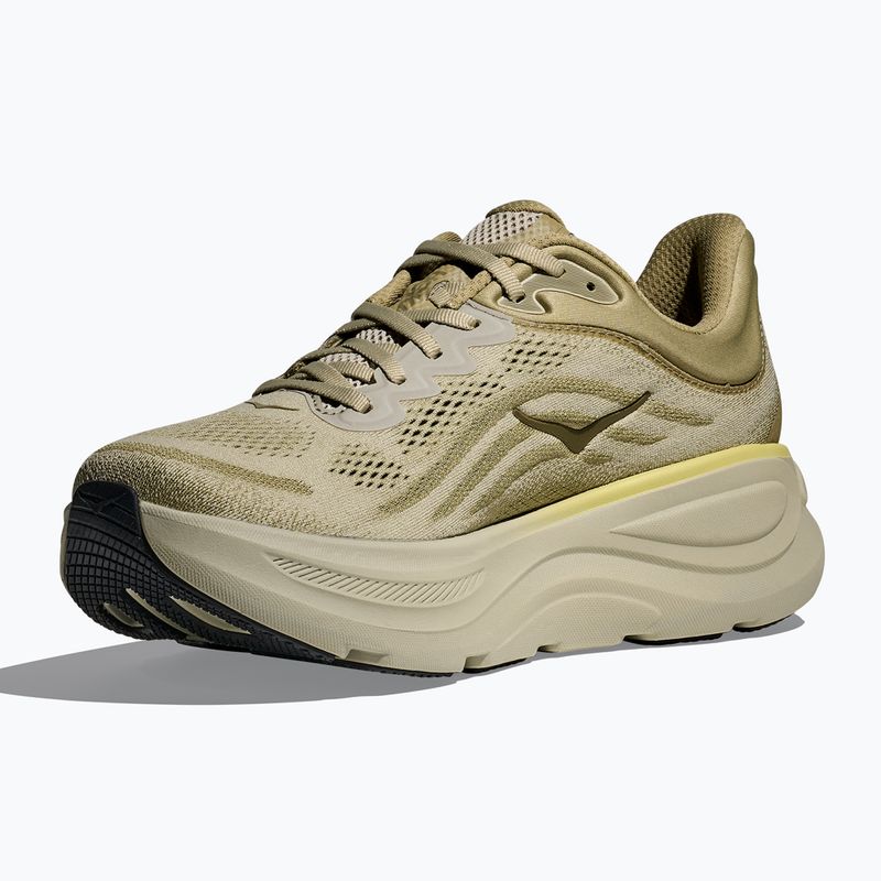 Herren Laufschuhe HOKA Bondi 9 Grasland/Austerpilz 4
