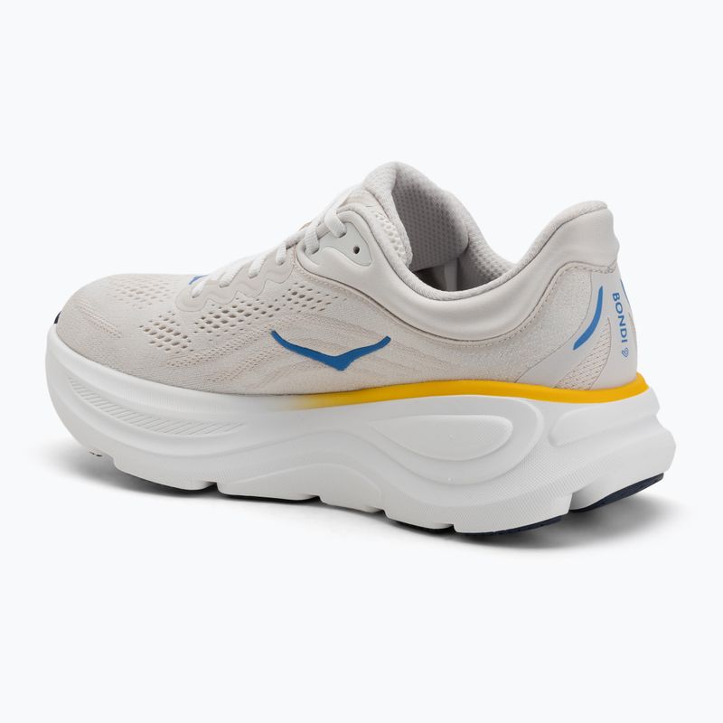 Herren Laufschuhe HOKA Bondi 9 weiß/groß 3