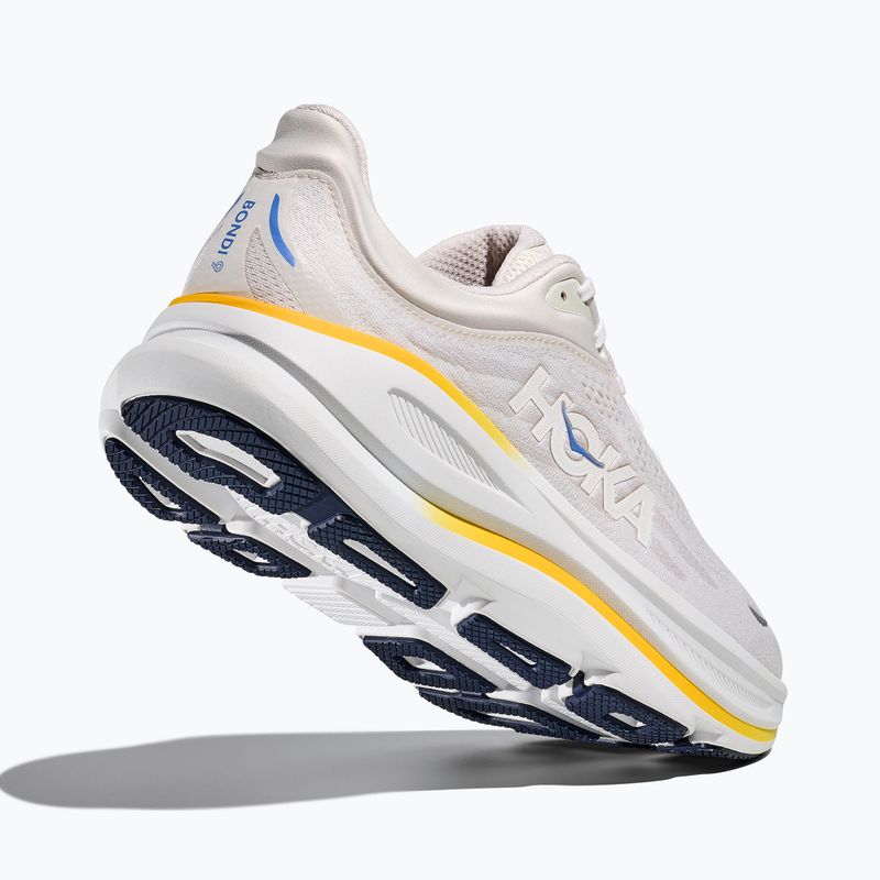 Herren Laufschuhe HOKA Bondi 9 weiß/groß 5