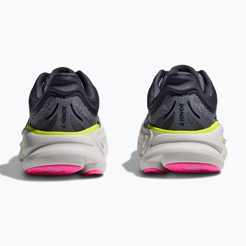 Damen Laufschuhe HOKA Bondi 9 anthrazit grau/grau skies 6