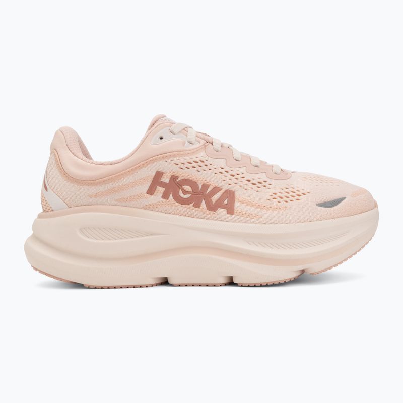 Laufschuhe für Damen Hoka Bondi 9 rose latte/rose cream 2