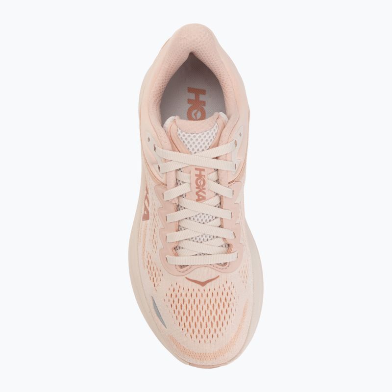 Laufschuhe für Damen Hoka Bondi 9 rose latte/rose cream 5