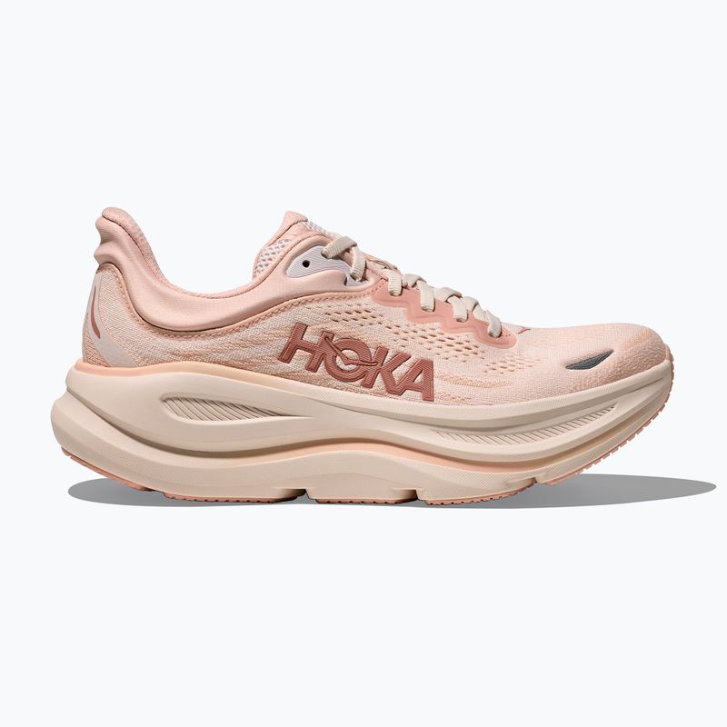 Laufschuhe für Damen Hoka Bondi 9 rose latte/rose cream 2