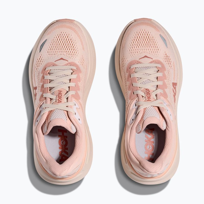 Laufschuhe für Damen Hoka Bondi 9 rose latte/rose cream 8