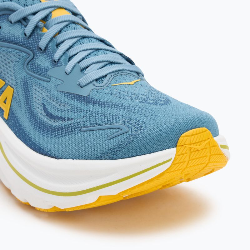 HOKA Clifton 10 Herren Laufschuhe alpine blue/foggy night 7